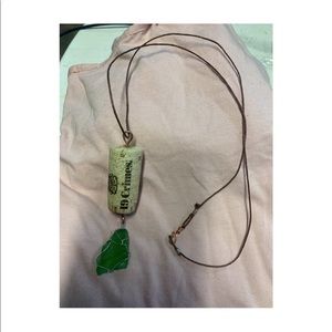 Cork necklace